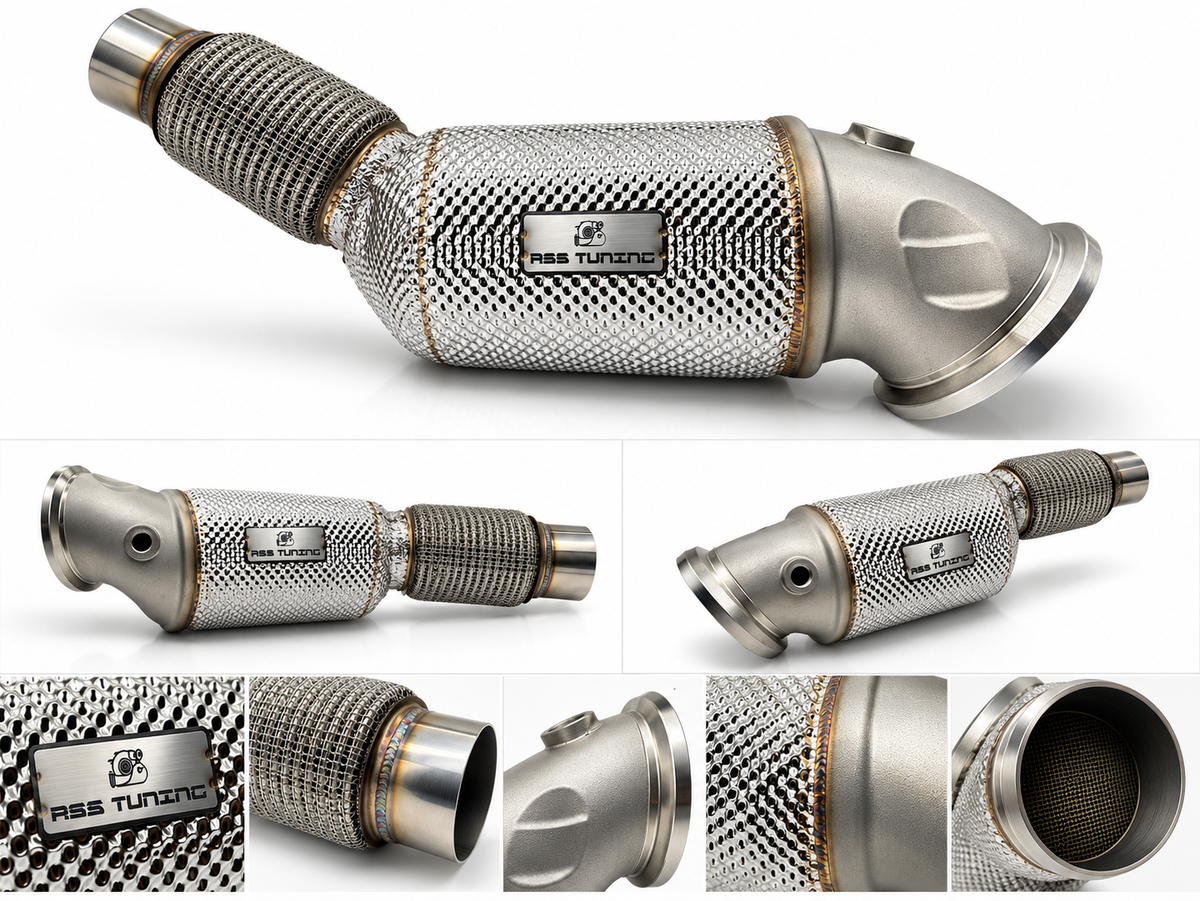 RSS Tuning Universal 300cell Exhaust Downpipe