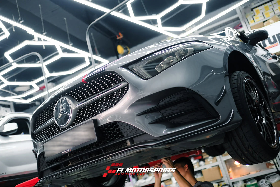 【Mercedes-Benz A250 (W177) 底盤強化】KC DESIGN 前後2-POINT LOWER BAR 安裝實錄｜車身剛性提升・操控精準度全面升級